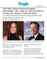 Elon Musk 'Reduced Financial Support Substantially' After Ashley St. Clair Sued Him for Custody, Her Attorney Claims
