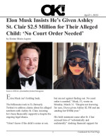 Elon Musk Insists He's Given Ashley St. Clair $2.5 Million for Their Alleged Child: 'No Court Order Needed'